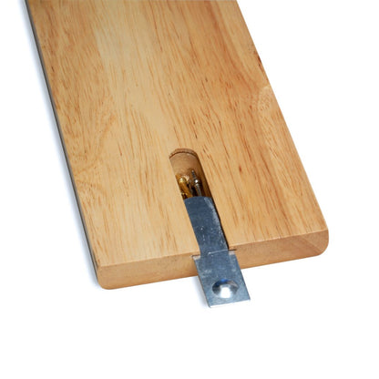 WE Games Competition Cribbage Game - Solid Wood Sprint 2 Track Board with Metal Pegs