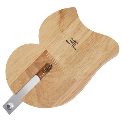 WE Games 29 Cribbage Set - Solid Wood  Board with Metal Pegs