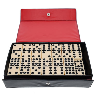 Double Nine Dominoes With Spinners - Club Size