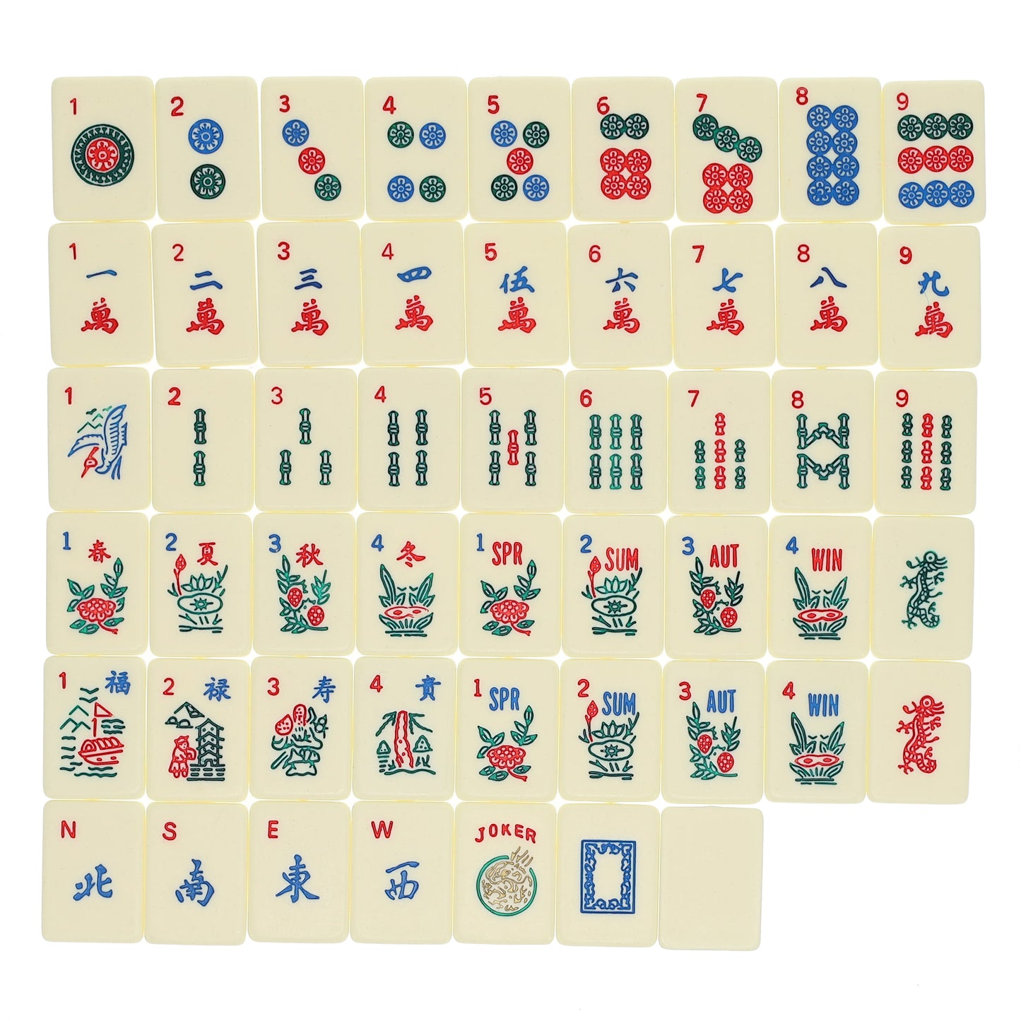 WE Games American Style Mahjong Tile Game
