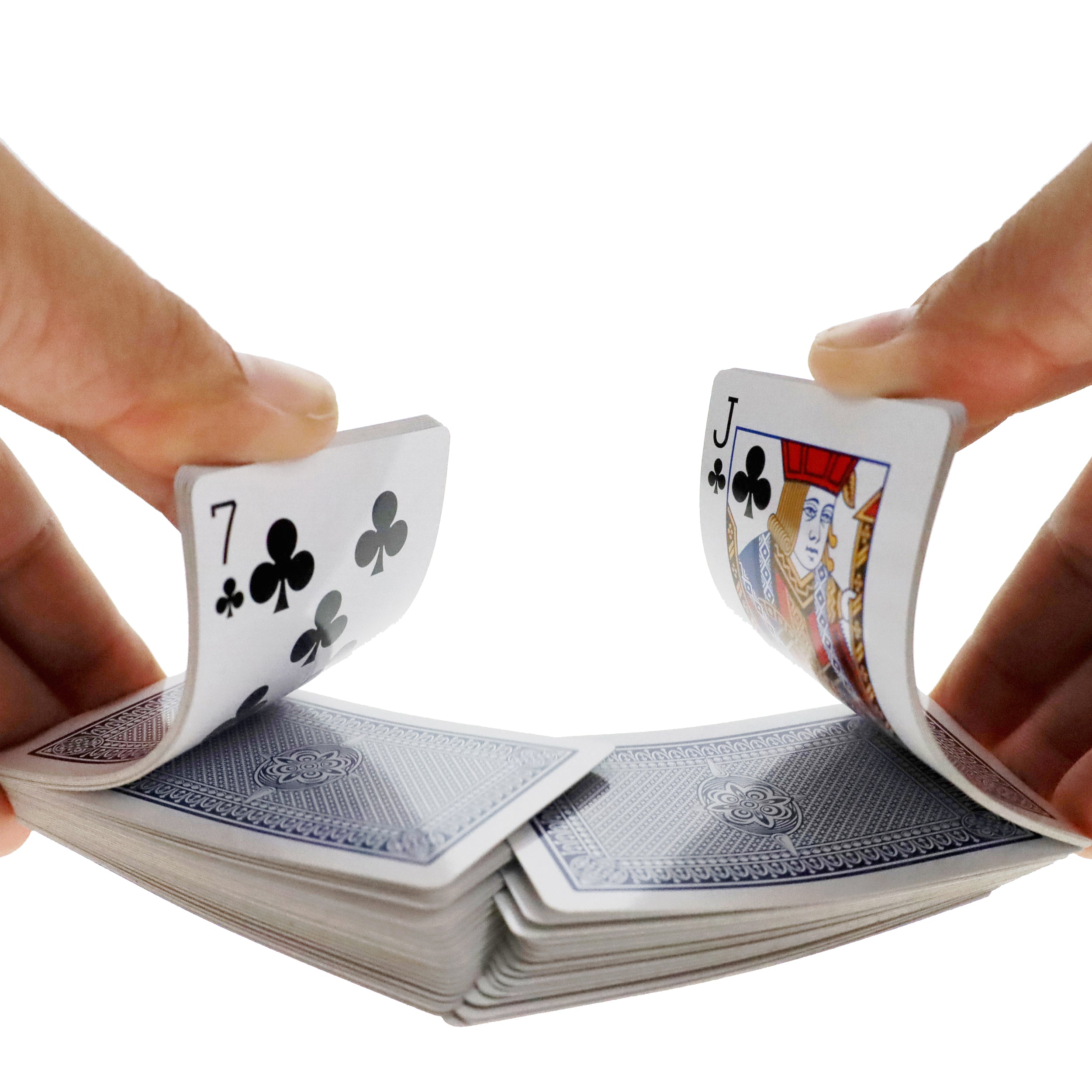 WE Games Bridge Size Deck of Playing Cards - Blue – wood-expressions