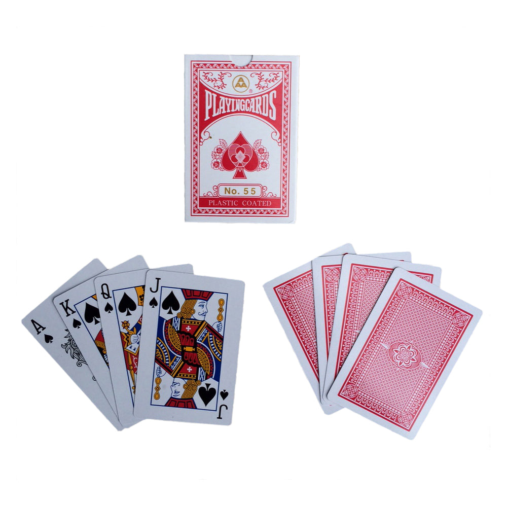 WE Games Deck of Playing Cards - Bridge Size, Plastic