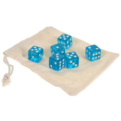 WE Games Opaque Dice - Set of 6