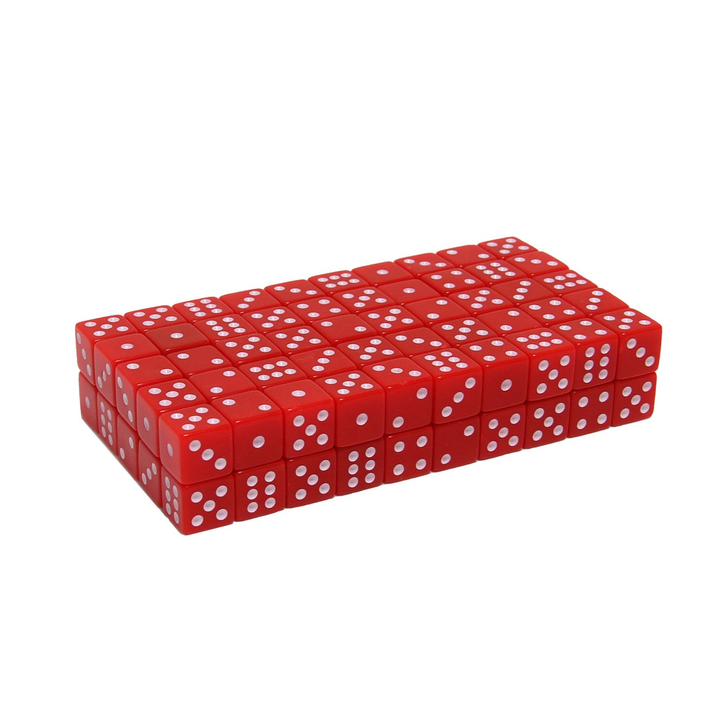 WE Games Square Cornered Dice - 100 Pack