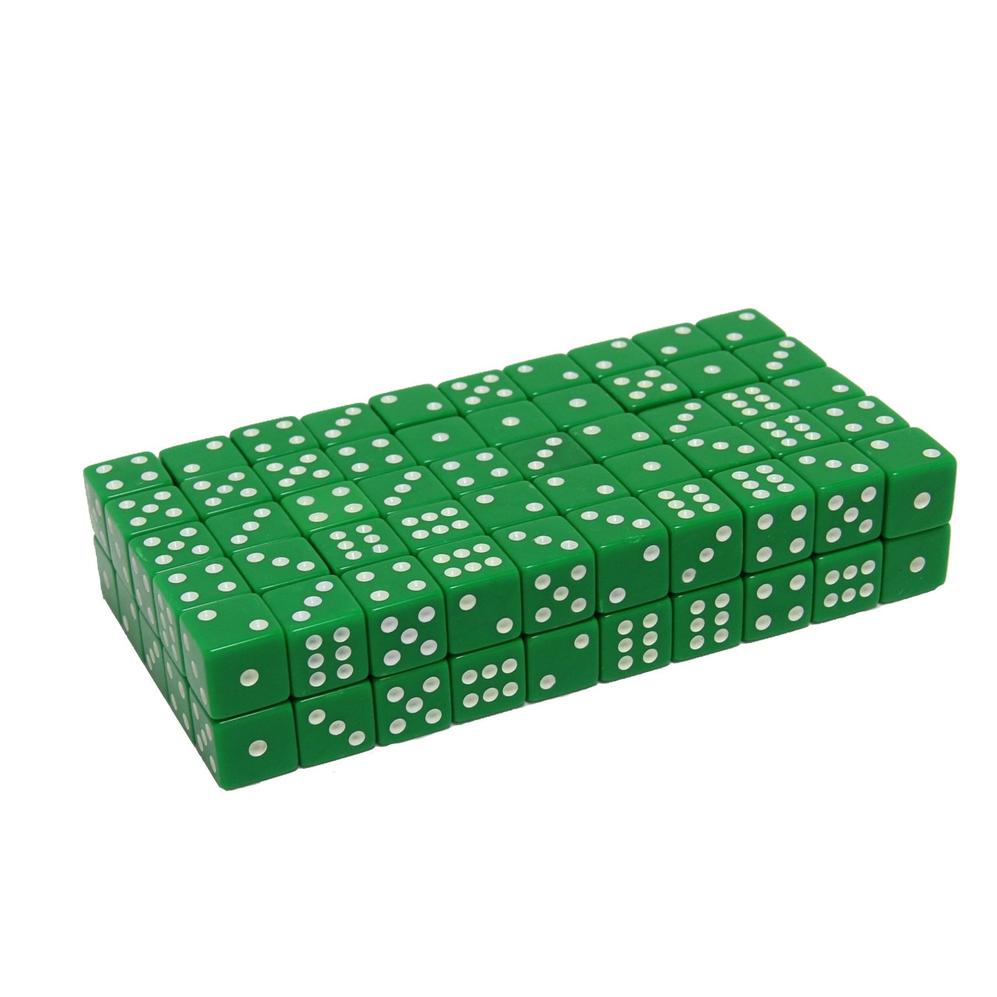 WE Games Square Cornered Dice - 100 Pack