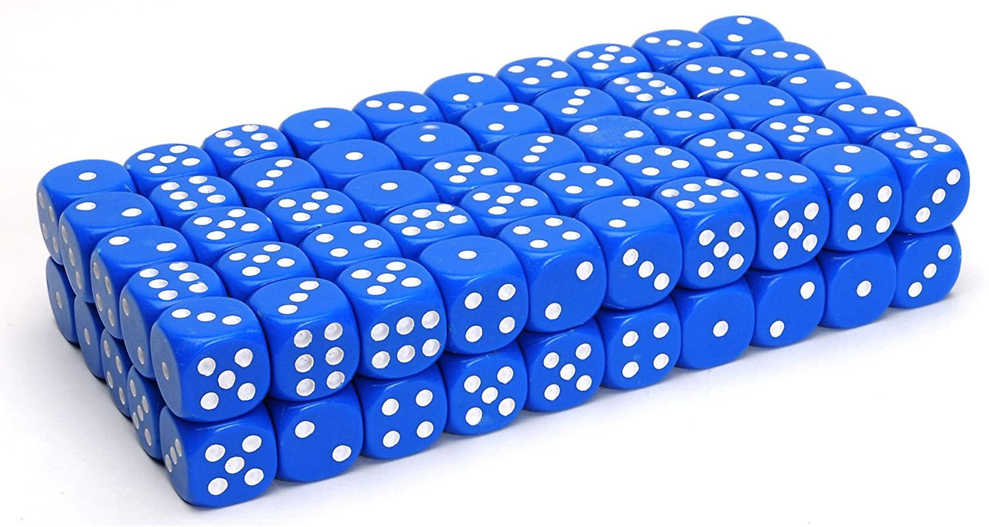 WE Games Dice with Rounded Corners - 100 Pack