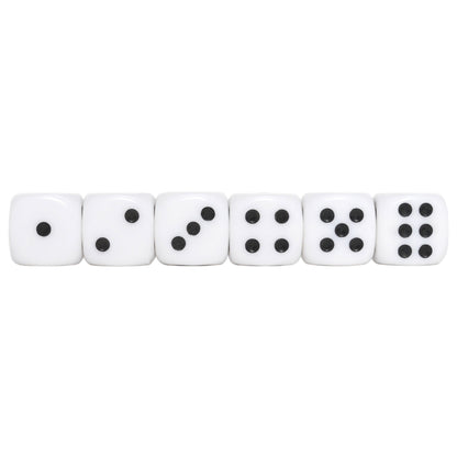 WE Games Dice with Rounded Corners - 100 Pack