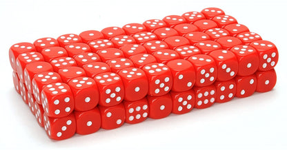 WE Games Dice with Rounded Corners - 100 Pack