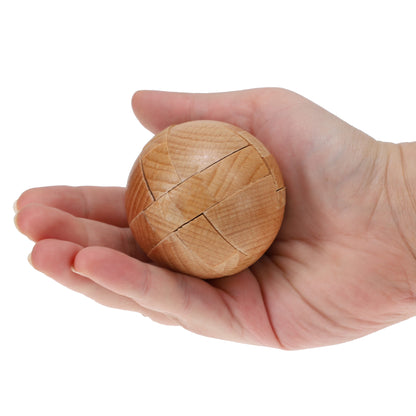 WE Games Solid Wood 3D Sphere Puzzle