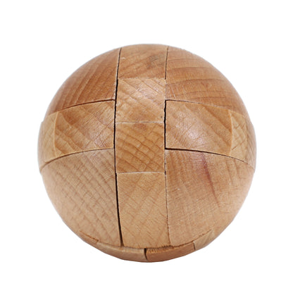 WE Games Solid Wood 3D Sphere Puzzle