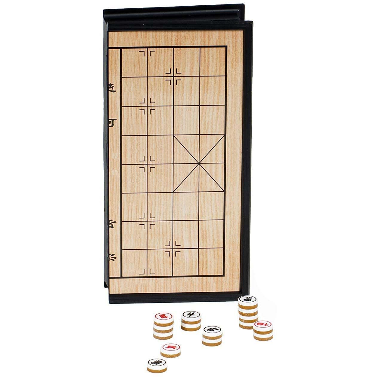 WE Games Magnetic Folding Chinese Chess Game Travel Set- 10 in