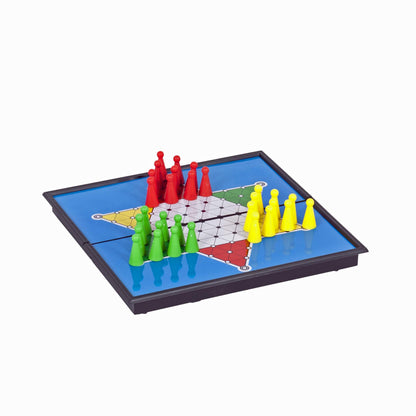 WE Games Magnetic Folding Travel Chinese Checkers Board Game