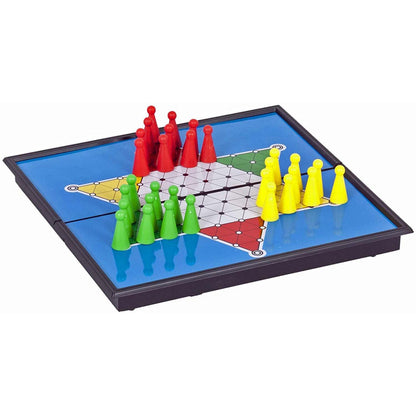 WE Games Magnetic Folding Travel Chinese Checkers Board Game