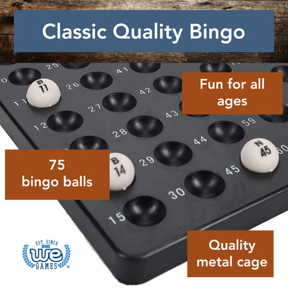 WE Games Complete Bingo Game Set