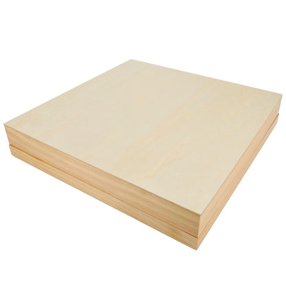 WE Games 4 Player 14 in. Shut The Box Board Game with Lid