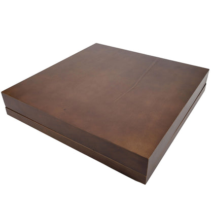 WE Games 4 Player 14 in. Shut The Box Board Game with Lid