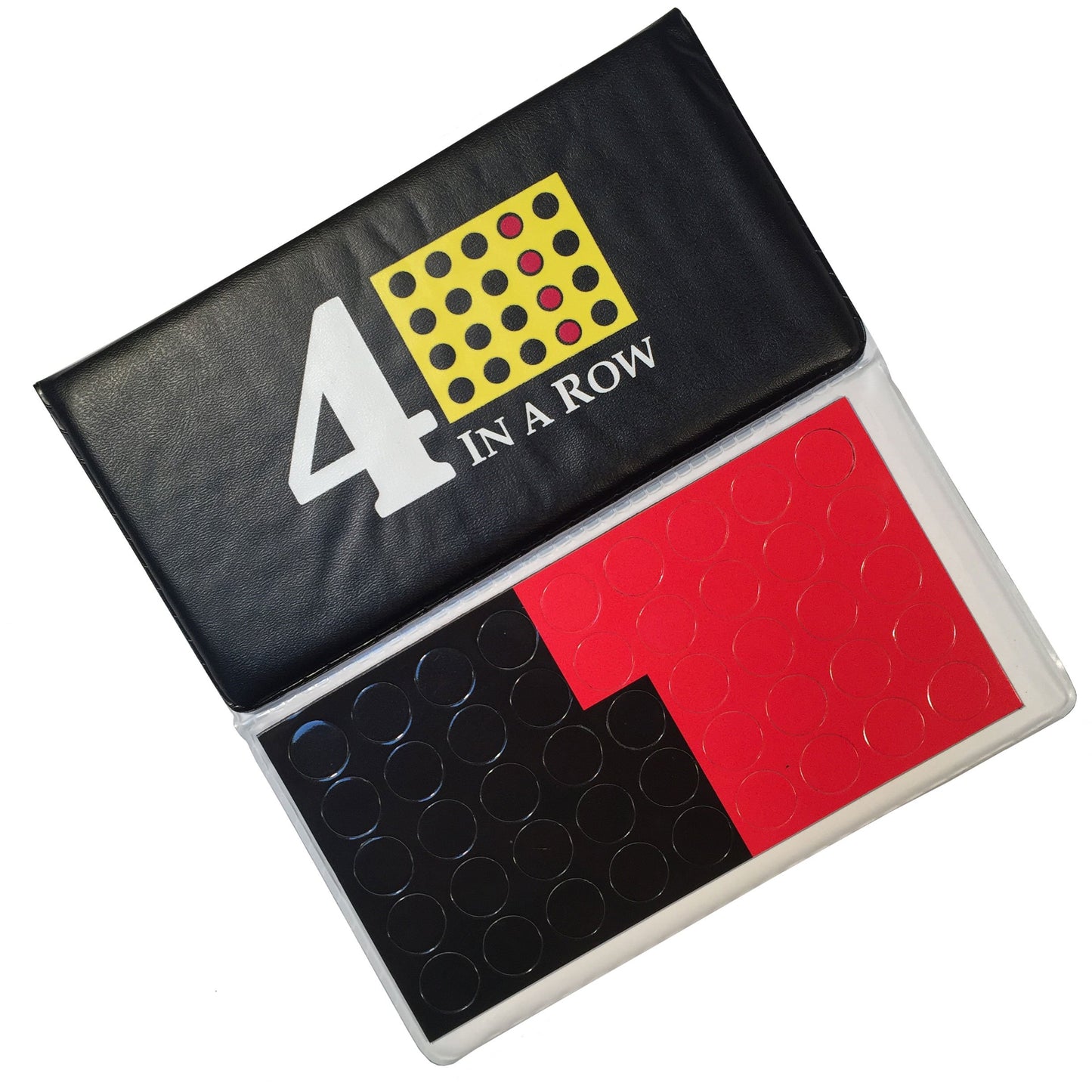 WE Games Travel Size Magnetic 4-in-a-Row Game Trifold