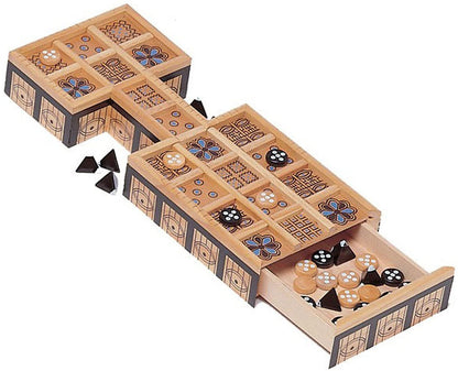 WE Games Replacement Wooden Game Pieces from The Game of UR - Extra Set of Pieces