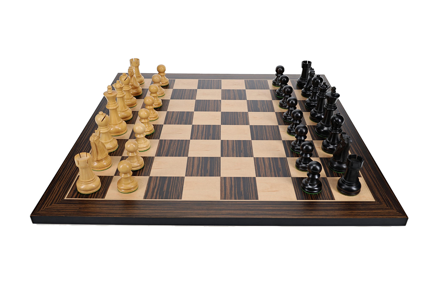 Bobby Fischer Ultimate Chess Set with Wooden Board 20.75 in., 3.75 in. King