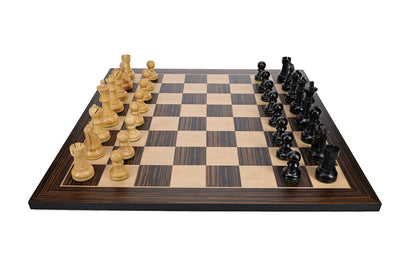 Bobby Fischer Ultimate Chess Set with Wooden Board 20.75 in., 3.75 in. King