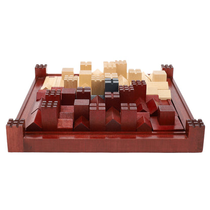 WE Games Wooden Cathedral Board Game