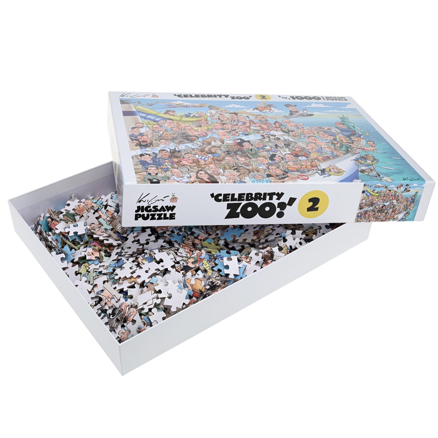 TDC Games Celebrity Zoo # 2, Adult Jigsaw Puzzle