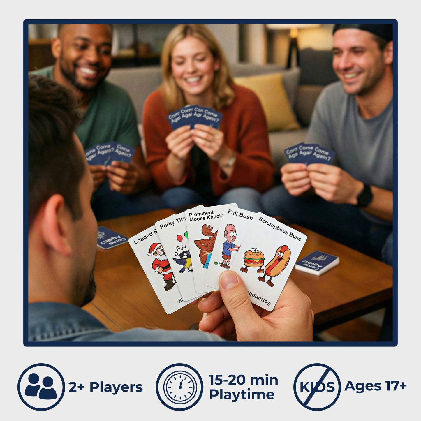 TDC Games Come Again? Adult Themed Matching Party Game