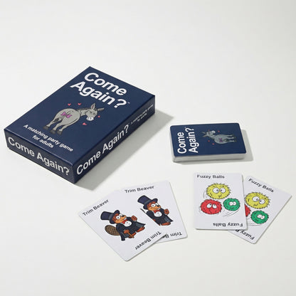 TDC Games Come Again? Adult Themed Matching Party Game