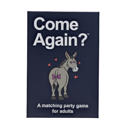 TDC Games Come Again? Adult Themed Matching Party Game