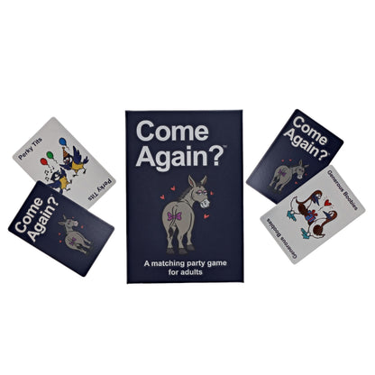 TDC Games Come Again? Adult Themed Matching Party Game