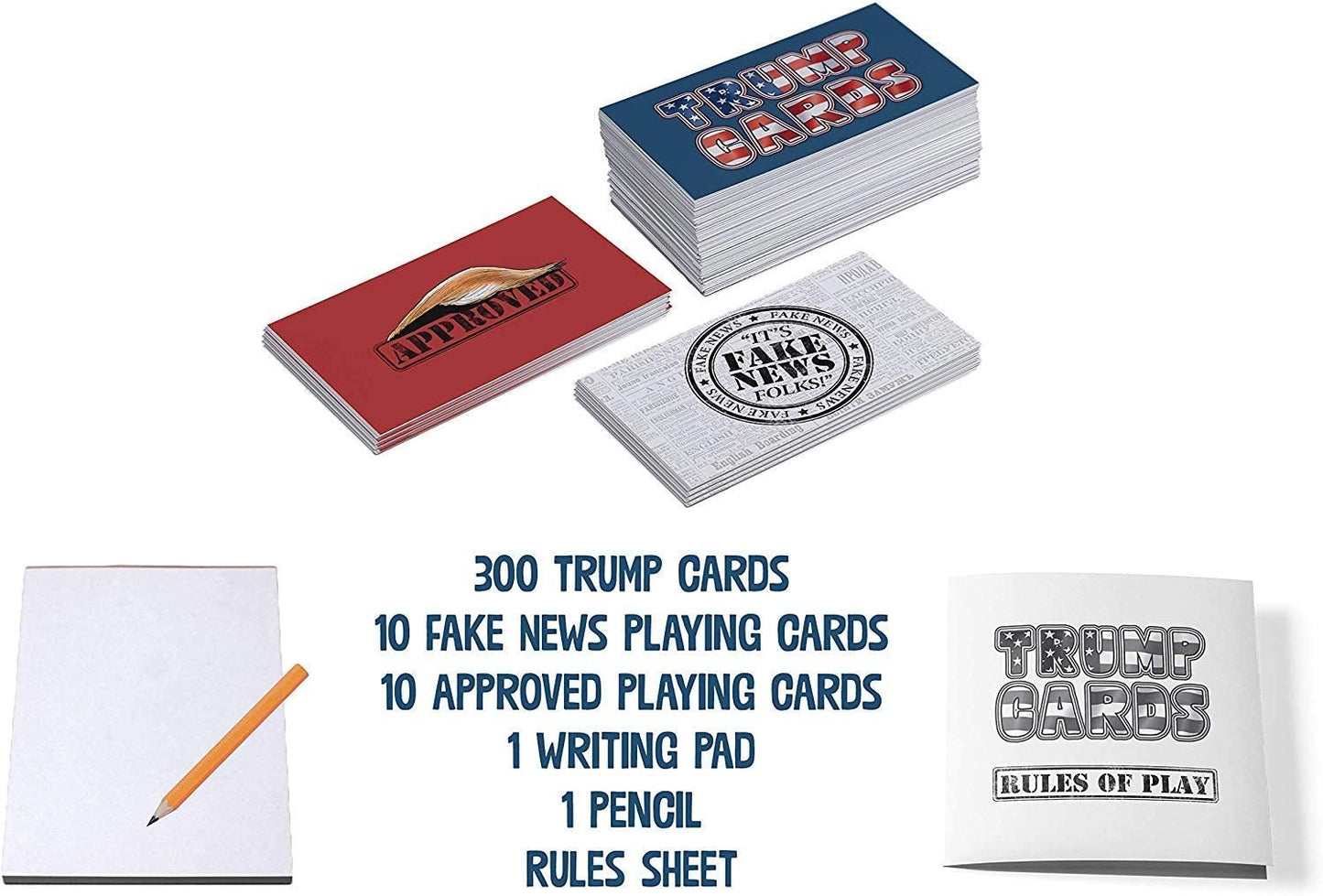 TDC Games Trump Cards Adult Party Game - Did he Really Say It, or is It Fake News?