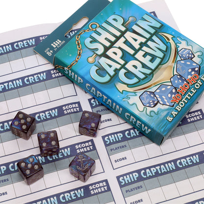 TDC Games Dice Game Pack Trio - Freaky Farkle, Sriracha Dice, Ship Captain Crew, Family Travel Set