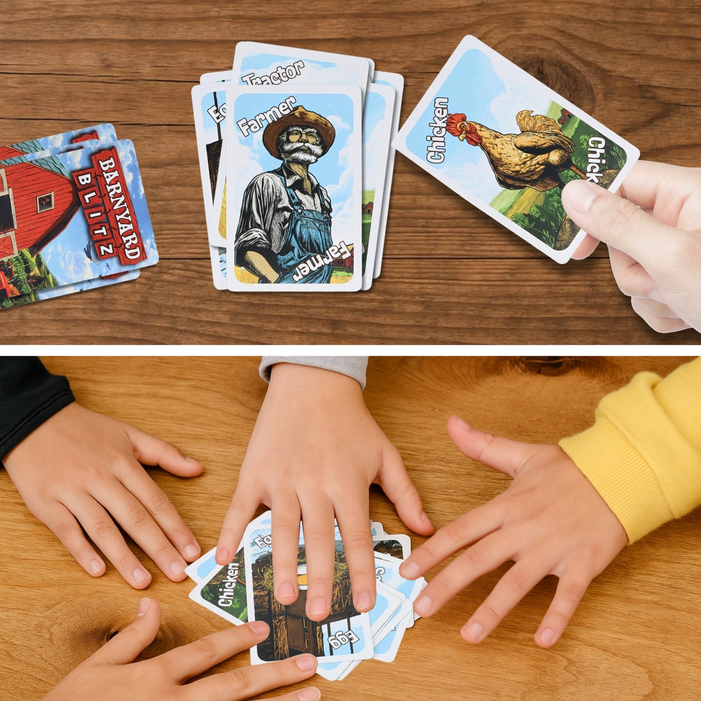 TDC Games Barnyard Blitz Card Game