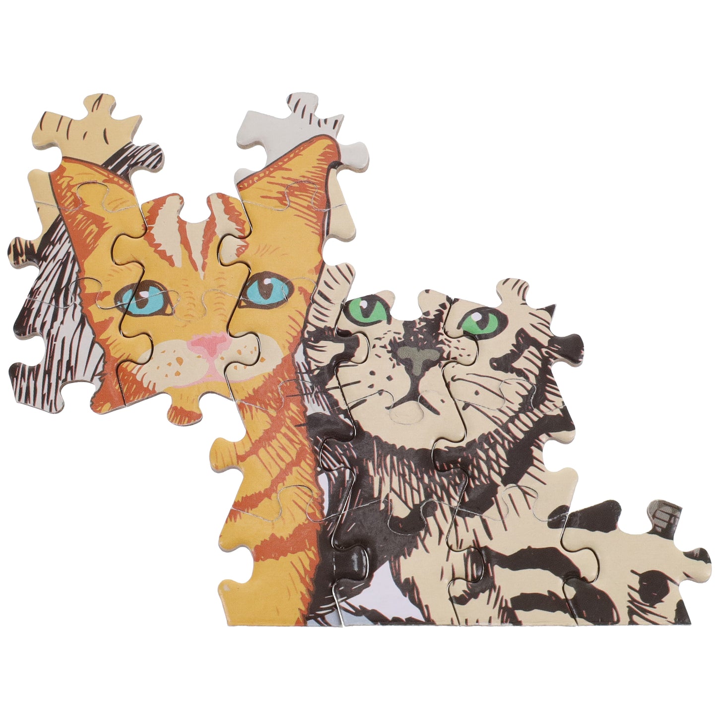 TDC Games Cats Jigsaw Puzzle - 500 pieces - Double Sided