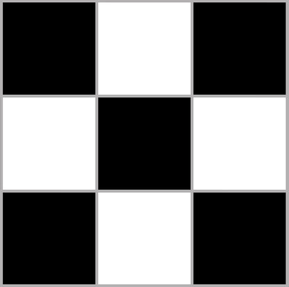 WE Games Mousepad Tournament Chess Mat, 20 inches