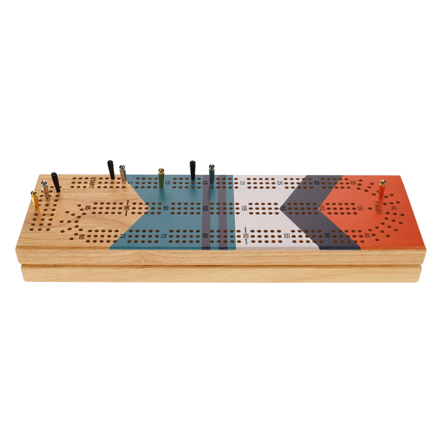 Pacific Shore Games Canoe Cribbage Board