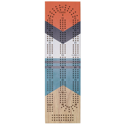 Pacific Shore Games Canoe Cribbage Board