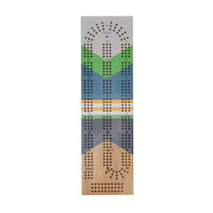 Pacific Shore Games Canoe Cribbage Board