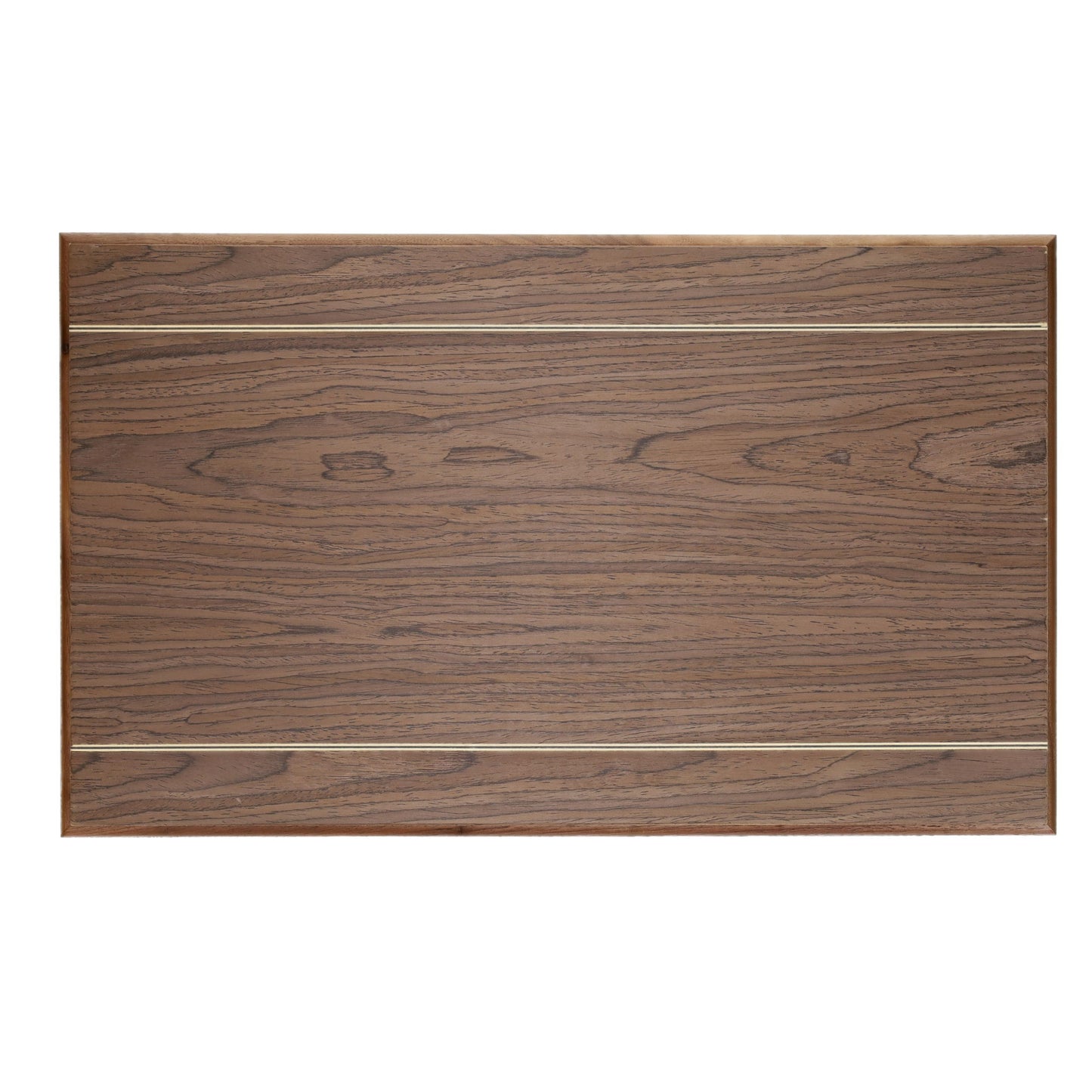 Wood Inlay Backgammon Set in Beachwood