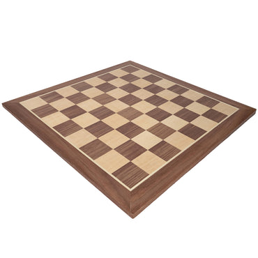WE Games Classic Walnut Chess Board - 12 in.