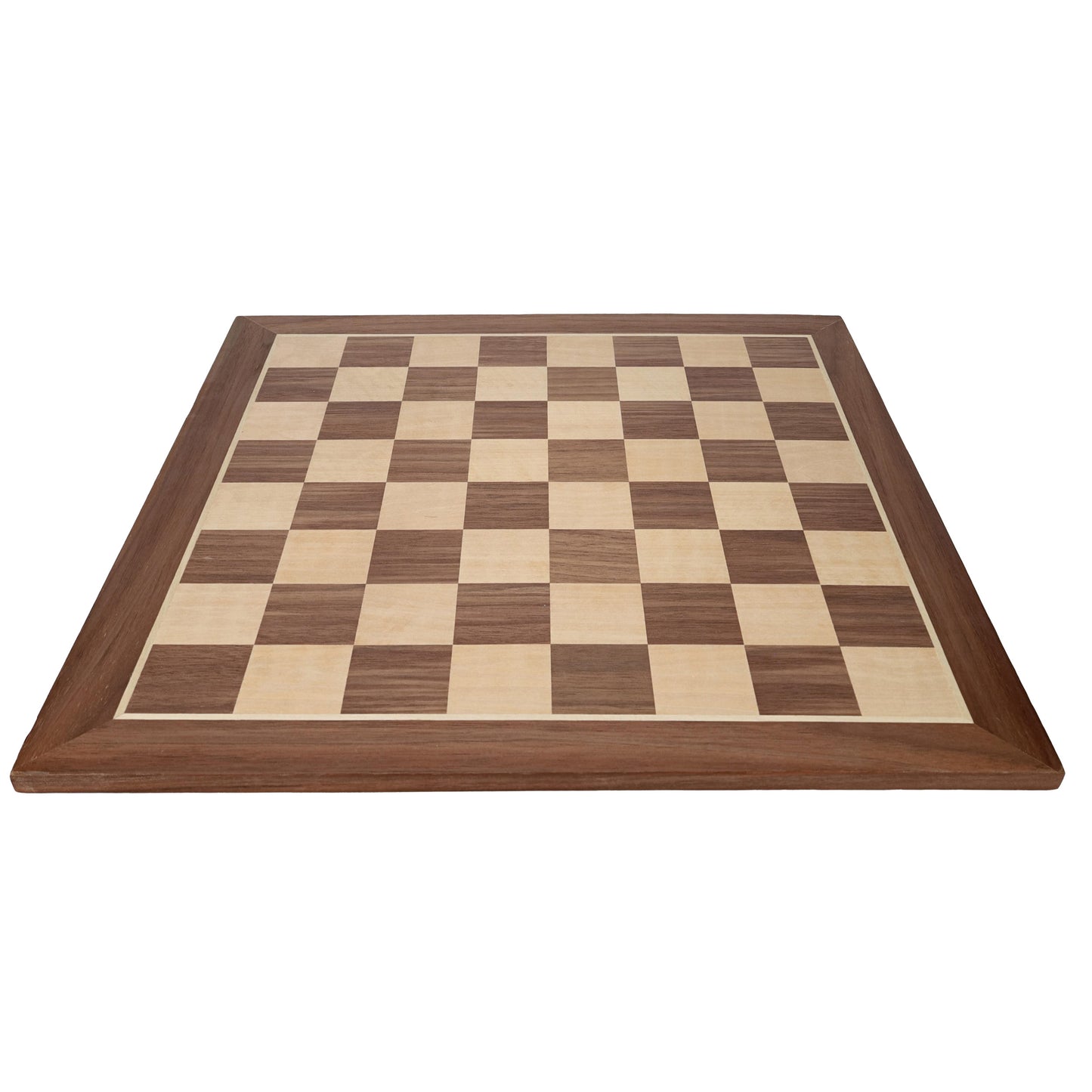 WE Games Classic Walnut Chess Board - 12 in.