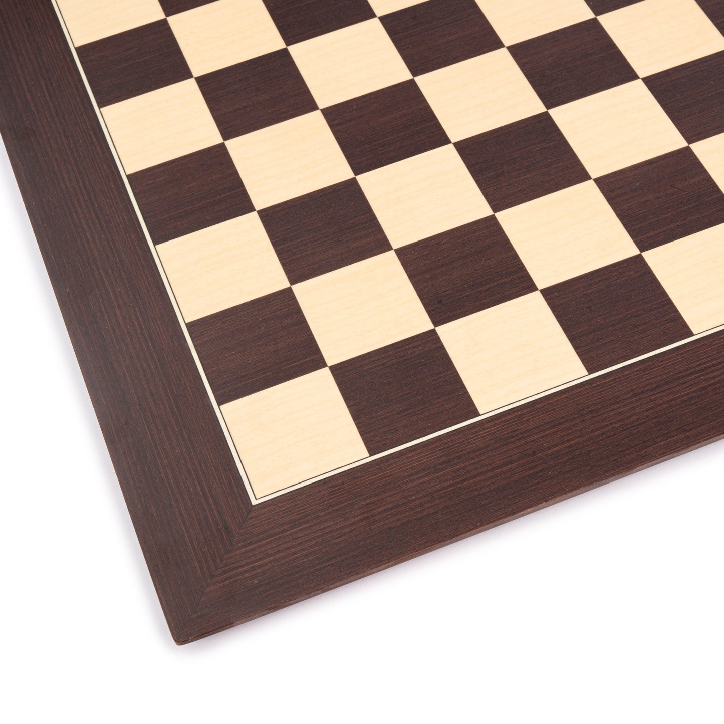 WE Games Deluxe Wenge Wood Chess Board - Handmade in Spain, 20 in.