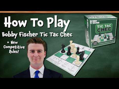 Bobby Fischer Tic Tac Chec Game
