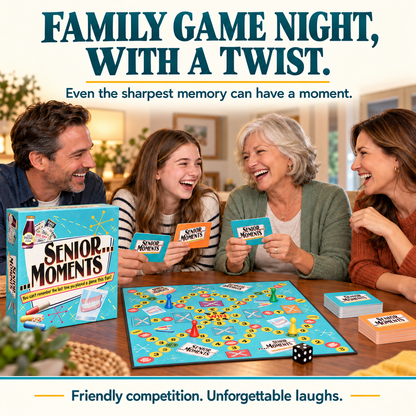 Senior Moments Board Game for the Whole Family