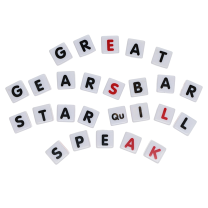 TDC Games Spelling Bee Dice Game