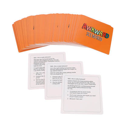 TDC Games Awkward Party Game, Random Situations and Dodgy Decisions, Hilarious Card Games for Adults, Games for Game Night, Party Games for Adults