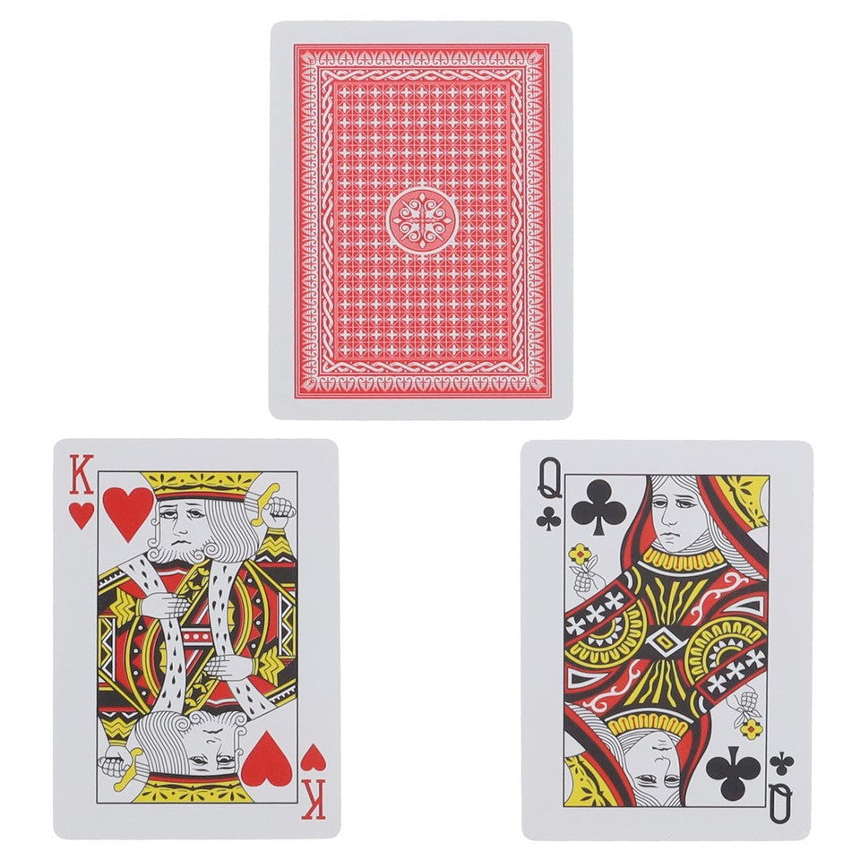 WE Games Poker Deck of Playing Cards – 100% Plastic