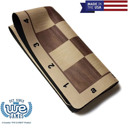 Foldable mousepad chessboard.