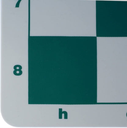 Rounded corner of silicone chess board.