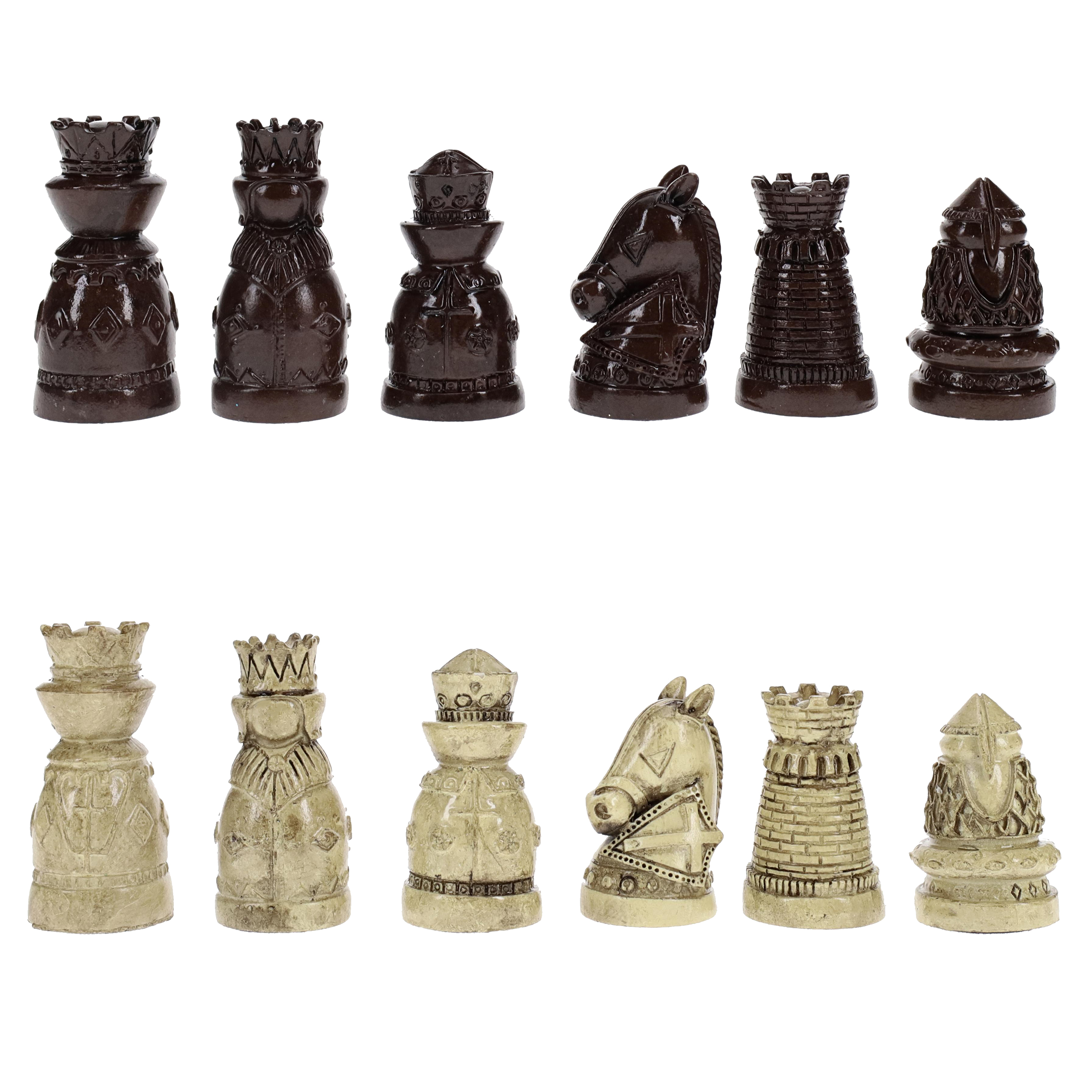Tabuleiro de xadrez Husaria Professional Staunton Tournament, nº. 6, 21,3  polegadas